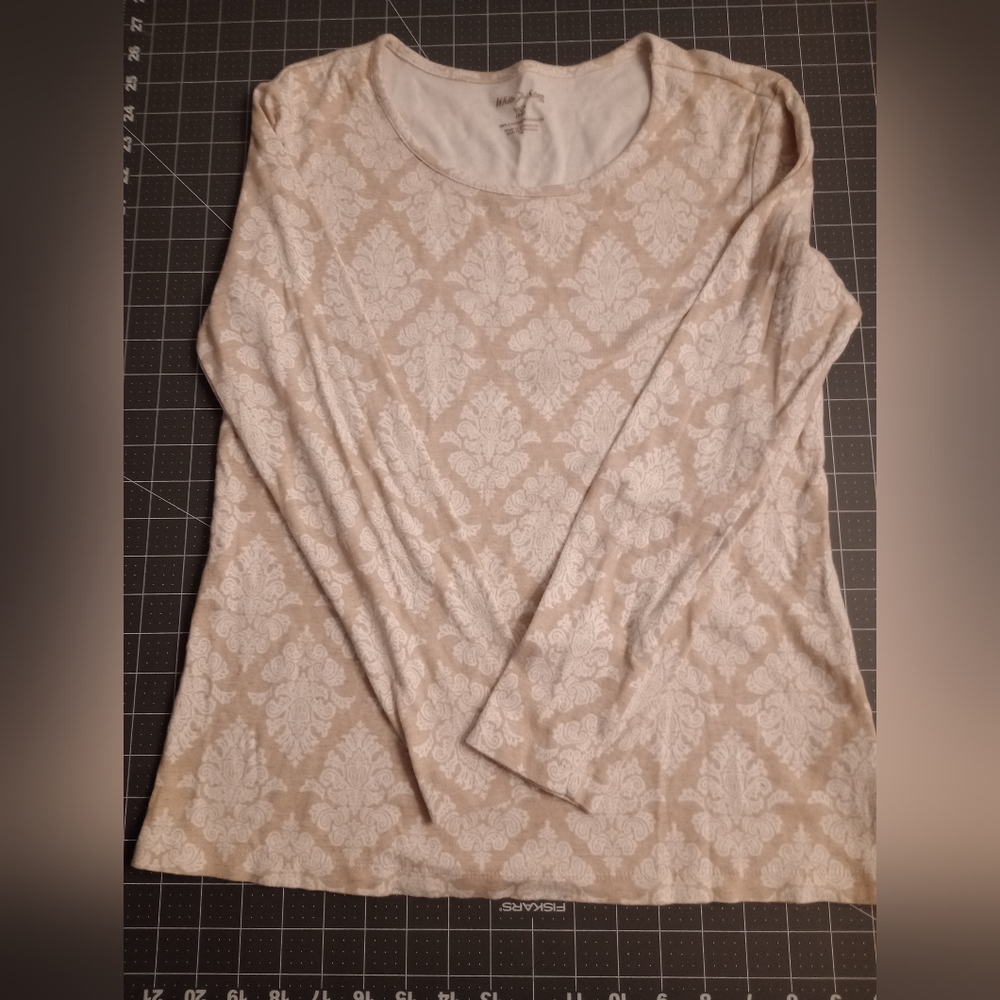 Elegant long sleeve 100% cotton blouse
